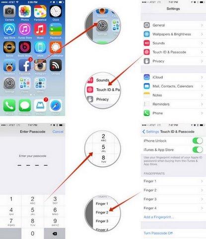 Khắc phục lỗi Touch ID ngừng hoạt động trên iPhone 5S