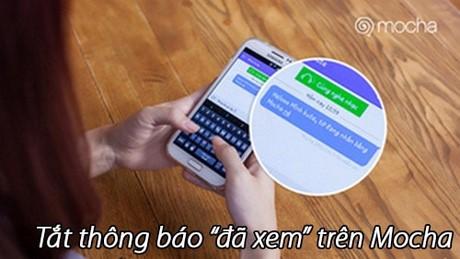 Cách tắt thông báo “đã xem” trên Mocha đơn giản, hiệu quả