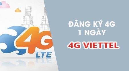 Hướng dẫn đăng ký gói 4G Viettel trọn vẹn 1 ngày