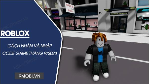 Bộ mã code game Roblox tháng 9/2023 mới nhất