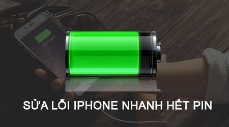 Cách khắc phục tình trạng iPhone hao pin nhanh