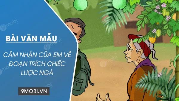 Những cảm nhận sâu sắc về đoạn trích 'Chiếc lược ngà'