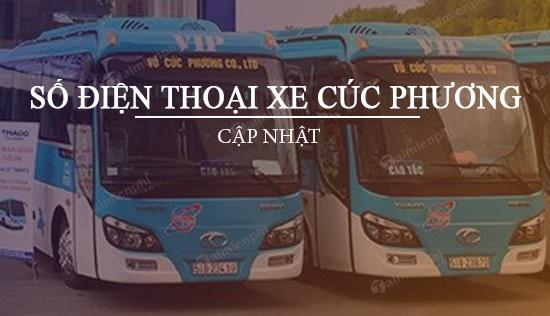 Liên hệ xe Cúc Phương - Hotline đặt vé nhanh chóng