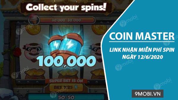 Cập nhật Link nhận miễn phí Spin Coin Master hôm nay 12/6/2020 - Quà tặng hấp dẫn dành riêng cho bạn