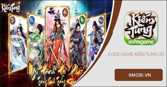 Khám phá bộ sưu tập Giftcode Kiếm Tung 3D mới nhất