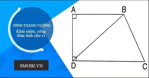 Hướng dẫn cách tính chu vi hình thang vuông