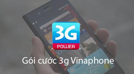 Danh sách các gói cước 3G Vinaphone đang triển khai