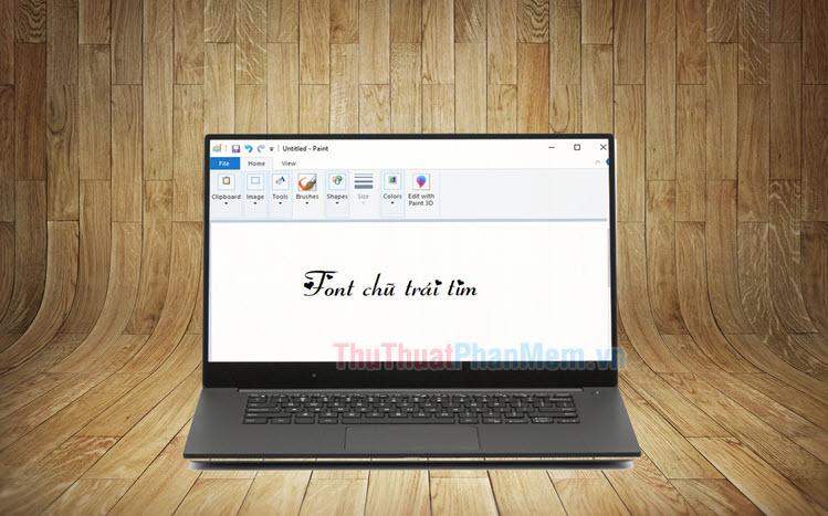 Bộ font chữ trái tim đẹp mắt và ấn tượng