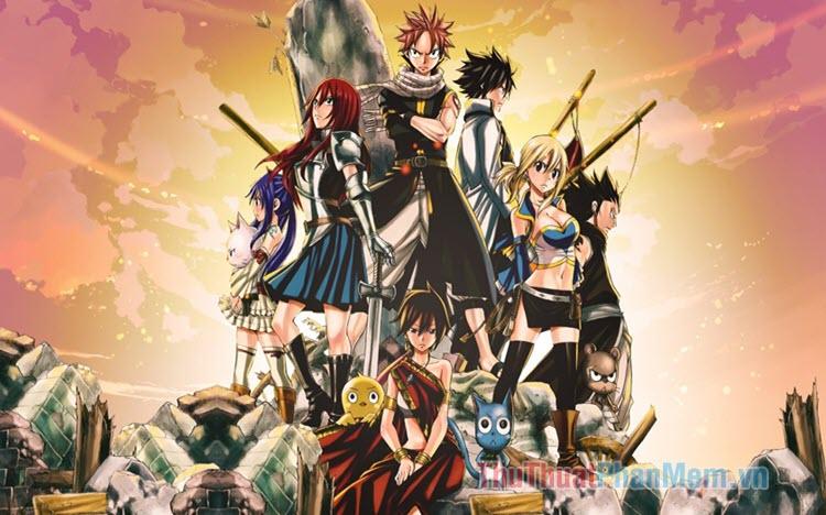 Hình nền Fairy Tail - Khám phá thế giới phép thuật đầy sắc màu