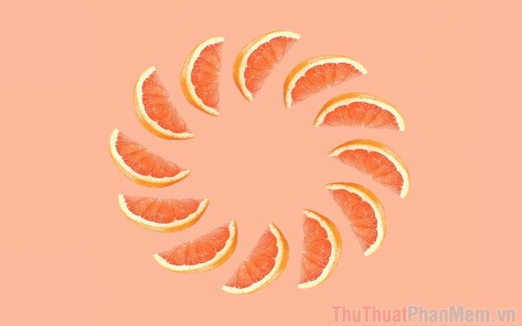 Hình nền màu cam - sắc màu ấm áp và cuốn hút