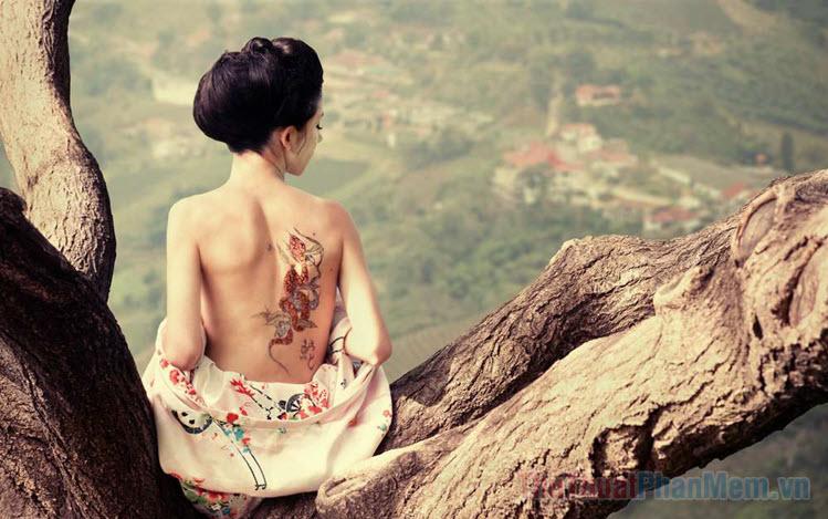 Hình xăm Nhật cổ dành cho nữ đẹp nhất