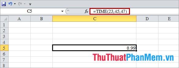 Khám phá các hàm thời gian và ngày tháng trong Excel