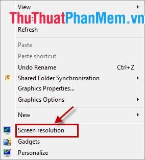 Hướng dẫn chi tiết cách thay đổi độ phân giải màn hình (Screen resolution)