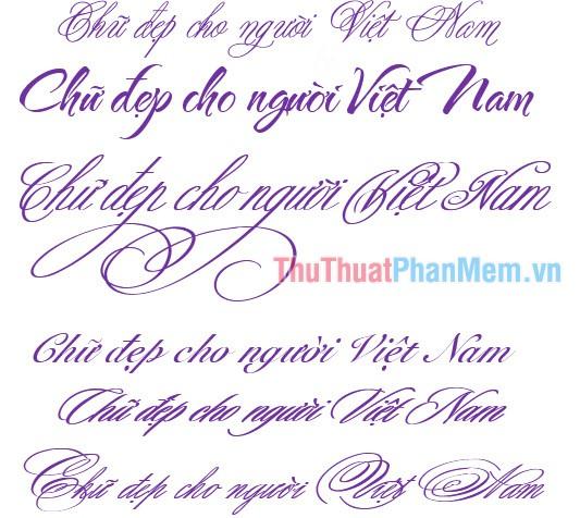 Tuyển tập những font chữ viết tay đẹp và ấn tượng nhất năm 2016