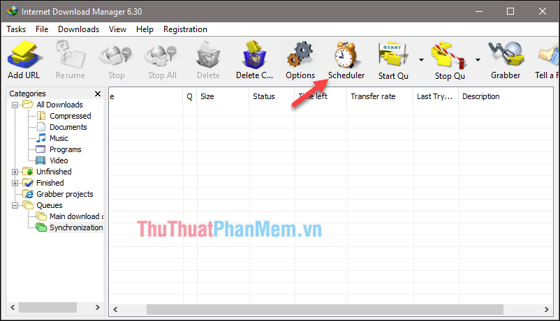Hướng dẫn thiết lập hẹn giờ tắt máy tính với Internet Download Manager