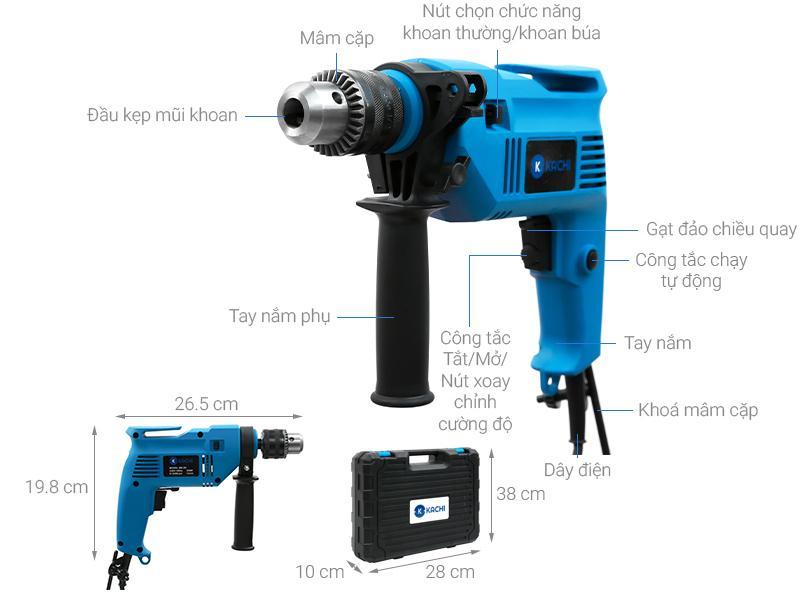 5 dòng máy khoan cầm tay chất lượng nhất thị trường hiện nay