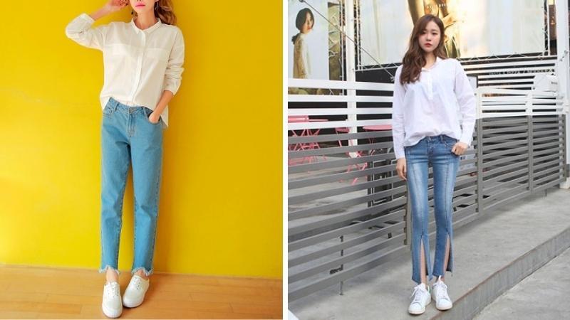 Cùng khám phá những cách kết hợp áo sơ mi trắng thanh lịch, duyên dáng để bạn luôn nổi bật và trang nhã trong mọi buổi học.