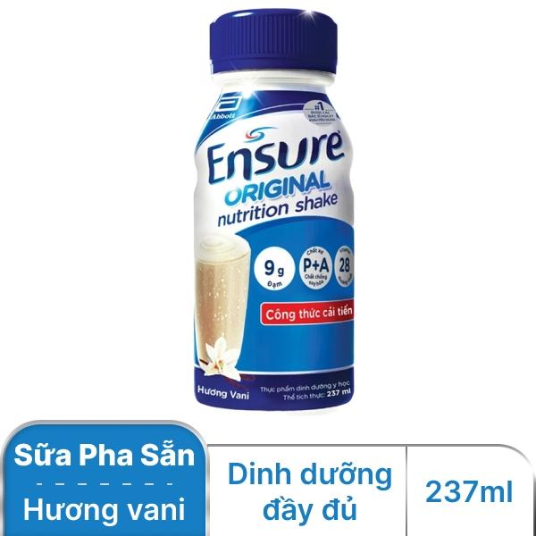 Cập nhật bảng giá sữa Ensure mới nhất năm 2023.