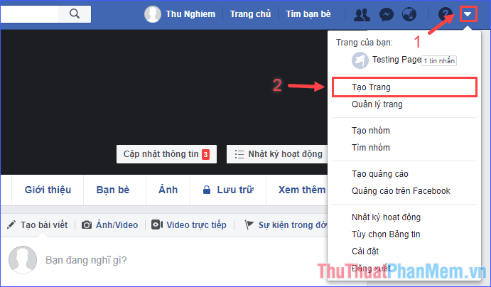 Hướng dẫn chi tiết cách tạo Fanpage Facebook và tích hợp vào website