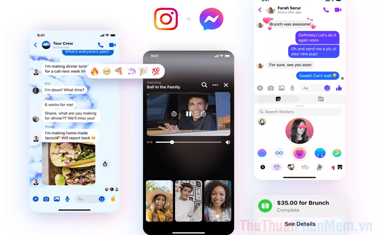 Hướng dẫn thay đổi hình nền chat trên Facebook Messenger dành cho điện thoại