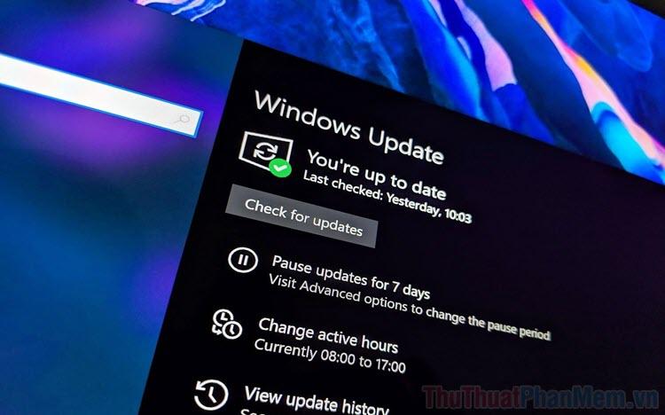 Hướng dẫn khắc phục lỗi không thể cập nhật Windows 10