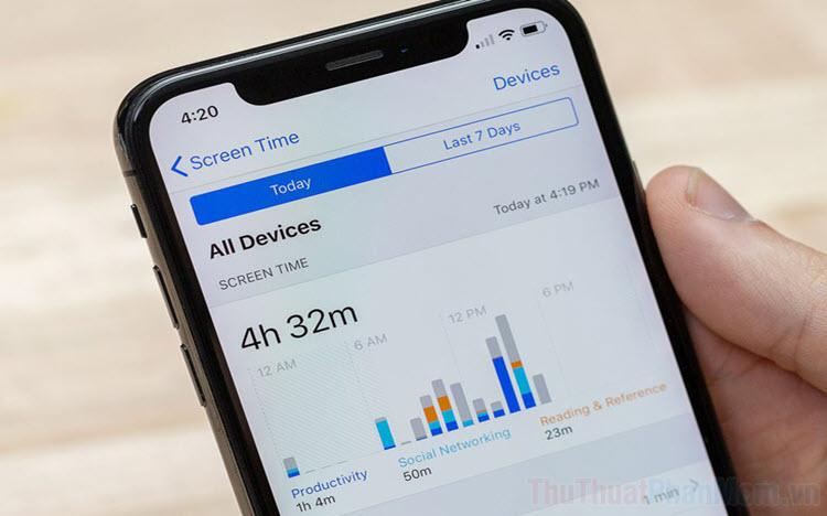 Hướng dẫn chi tiết cách tắt tính năng Screen Time (báo cáo thời gian sử dụng) trên iPhone