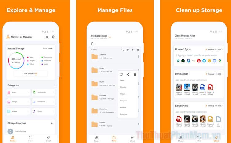 Top 5 ứng dụng quản lý file hàng đầu dành cho Android