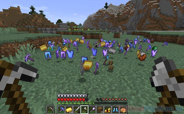 Mẹo giữ đồ khi hồi sinh trong Minecraft