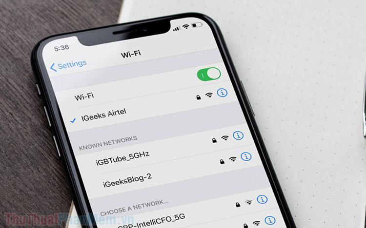 Cách khắc phục lỗi kết nối Wifi trên iPhone