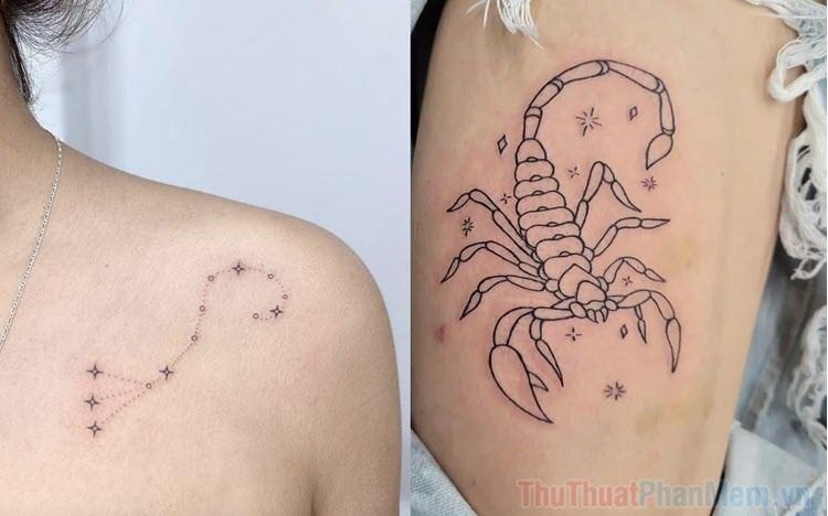 Những thiết kế hình xăm cung Bọ Cạp đẹp và giàu ý nghĩa