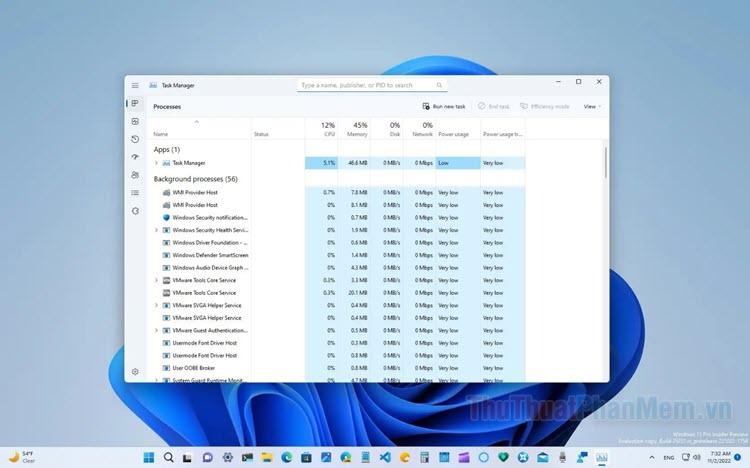 Hướng dẫn mở Task Manager trên Windows 11 một cách đơn giản và hiệu quả