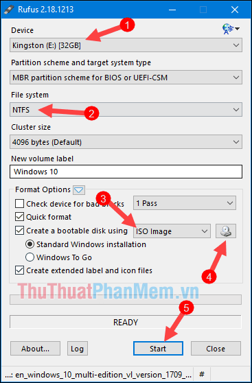 Hướng dẫn chi tiết từng bước cài đặt Windows 10 bằng USB
