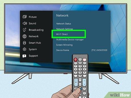 Hướng dẫn Kết nối Smart TV Samsung với Wi-Fi Direct