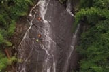 Trượt thác tại thác nước 7 tầng Tà Ngào, bạn có dám năm 2023?