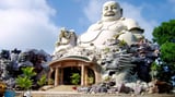 Tượng Phật Di Lặc lớn nhất Châu Á trên núi Cấm năm 2024