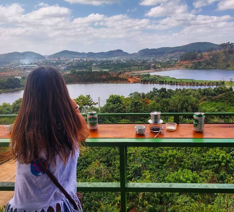 Quán cafe có view 360 độ đẹp nhất Việt Nam tọa lạc tại Đà Lạt
