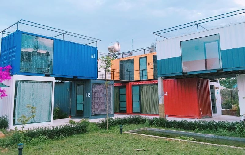 Khách sạn container giá 180.000 đồng một đêm ở Đà Nẵng