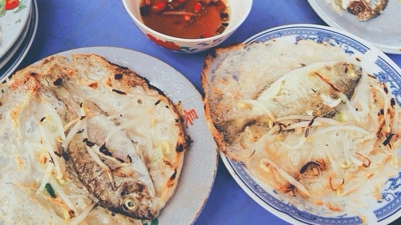 Lạ mà quen bánh khoái cá kình ở Đầm Chuồn