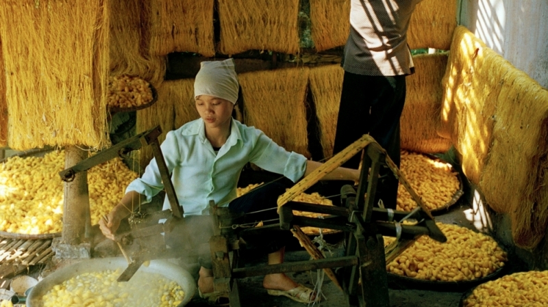 Nam Định - Làng nghề ươm tơ Cổ Chất