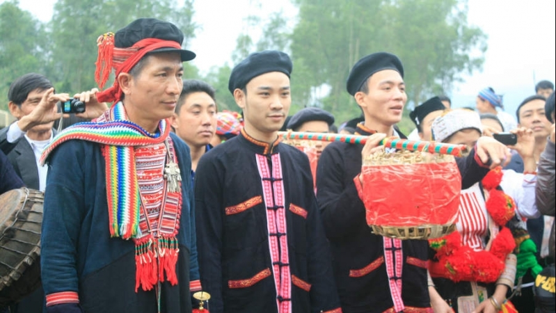 Lễ tơ hồng độc đáo của người Dao Sơn Đầu ở Thái Nguyên