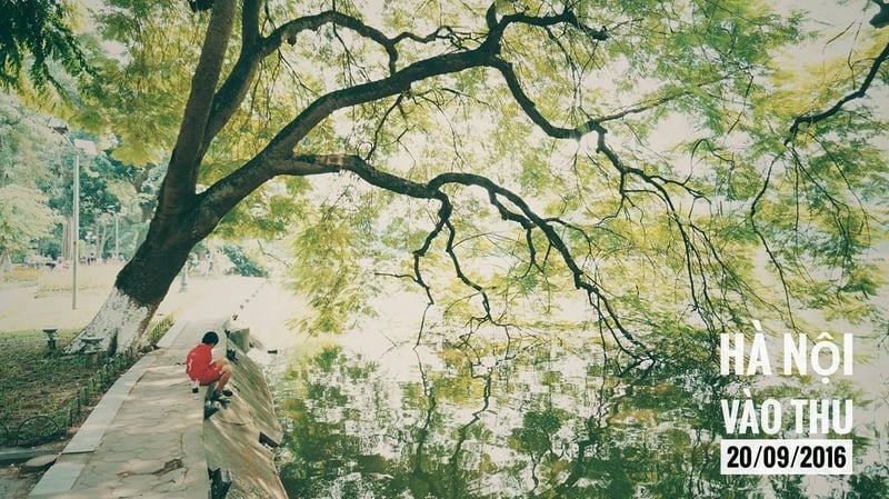 An yên mùa thu Hà Nội phủ màu qua lăng kính Instagram