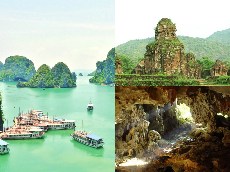 8 di sản độc đáo trên bản đồ du lịch Việt Nam