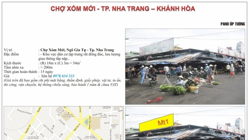 Chợ xóm mới Nha Trang