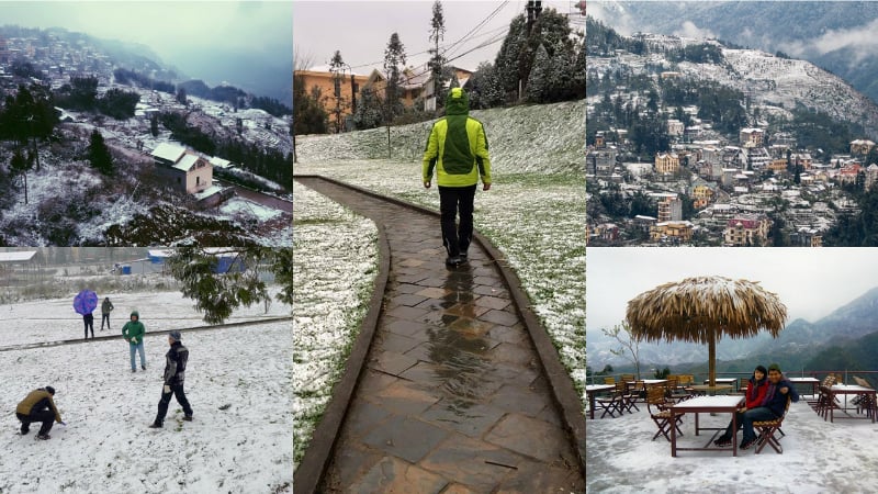 Hành trình trốn thành phố: Du lịch Sapa những ngày tuyết phủ