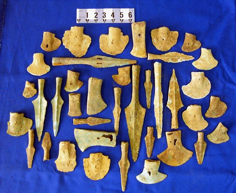 Di vật khảo cổ tại huyện Cần Giờ