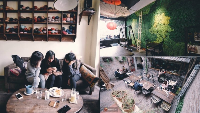 4 quán cafe đang được giới trẻ Hà Nội 'check-in' nhiều nhất